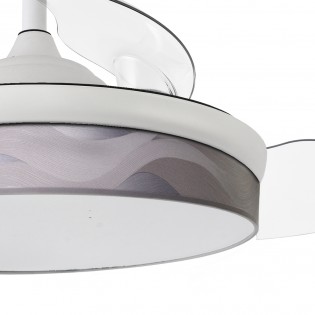 Ventilateur LED pales rétractables Moda Ola CCT (72W)