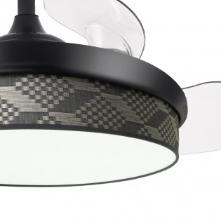 Ventilateur LED pales rétractables Moda Tetris CCT (72W)