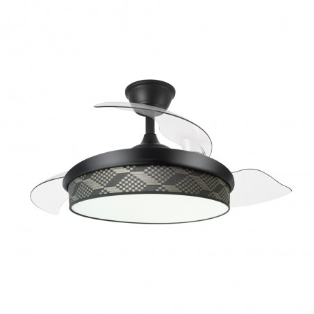 Ventilateur LED pales rétractables Moda Tetris CCT (72W)