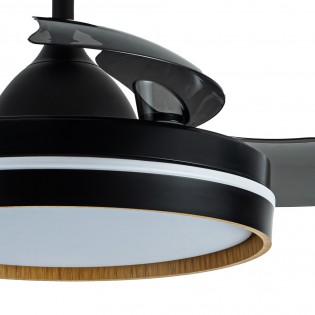 Ventilateur LED pales pliantes Nalon II CCT (72W)