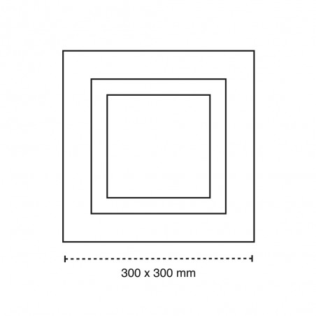 Plafonnier LED Hasbi CCT Smart (24W)