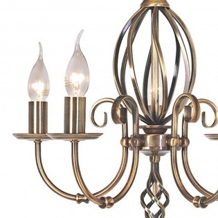 Lustre Artisan (5 Lumieres)