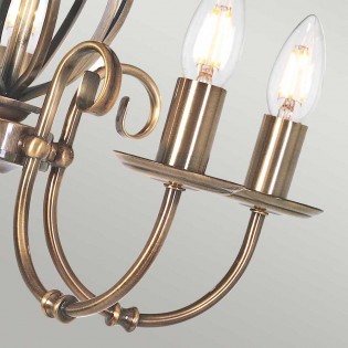 Lustre Artisan (5 Lumieres)