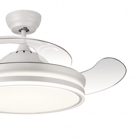 Ventilateur LED pales pliables Calima Mini CCT (36W)