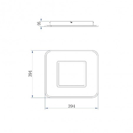 Plafonnier LED Axelle II 3-Step (24W)