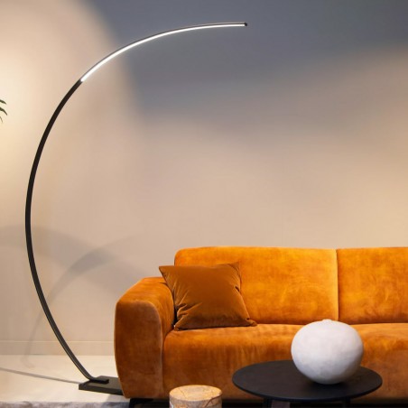Lampadaire LED Curve Dim (15W)