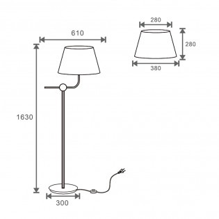 Lampadaire Solor