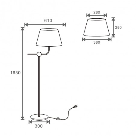 Lampadaire Solor