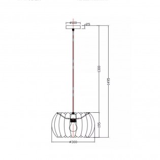 Lampe de plafond Spencer 30