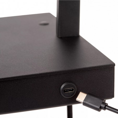 Applique murale avec étagère et USB Gregory