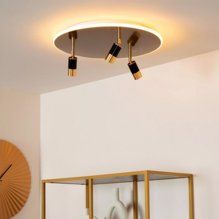 Plafonnier LED Jubel (3x5W+28W)