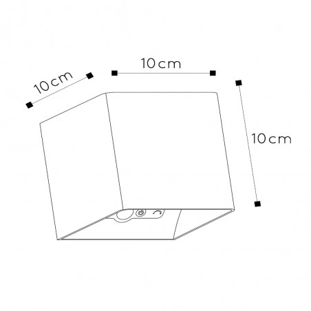 Applique Murale Exterieur LED Vertigo (6W)