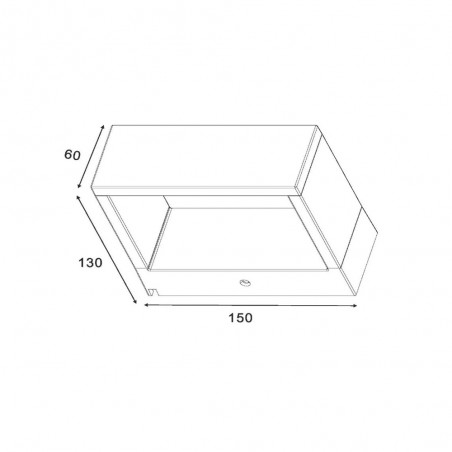 Applique Murale d'exterieur LED Goa (6.5W)