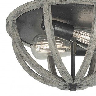 Plafón de techo Allier (2 Luces)