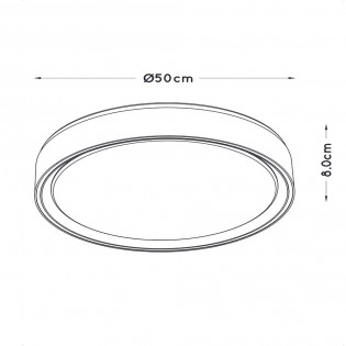 Plafonnier LED Nuria 3-Step Dim (36W)