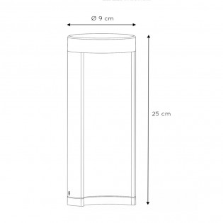 Balisé de exterieur LED Combo 25 (9W)