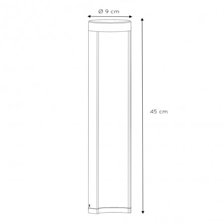 Balisé de exterieur LED Combo 45 (9W)
