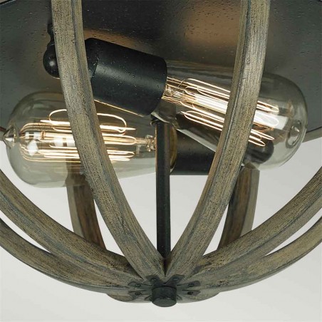 Plafón de techo Allier (2 Luces)