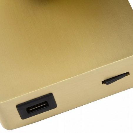 Applique LED avec interrupteur et USB Nigel (5W)