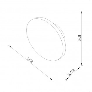 Applique Murale LED Glimpse (5W)