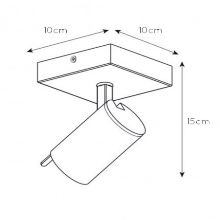 Spot de plafond LED Grony (5W)