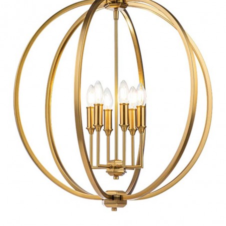 Lámpe a suspension Corinne (6 Lumieres)