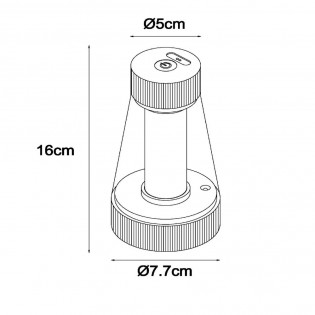 Lampe á poser LED Lorali Dim (1.2W)