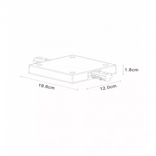 Alimentateur simple/double pour rail monophasé TRACK