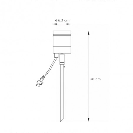 Spot du Exterieur LED Arne (5W)