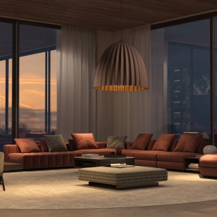 Lampe de suspension Alma XL