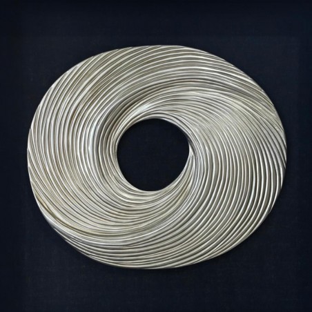 Tableau avec bois sculpté en 3D IV (60x60cm.)