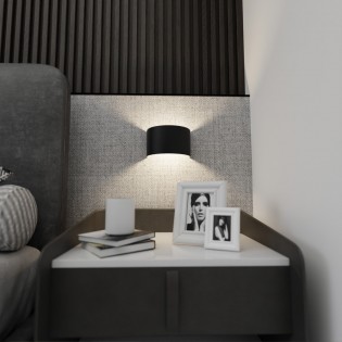 Applique Murale Folio Noir