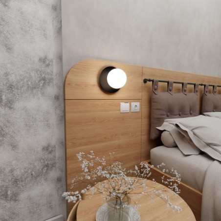 Applique Murale Meltis Noir