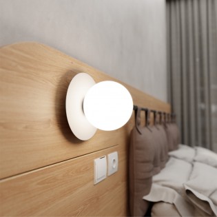 Applique Murale Meltis Blanc