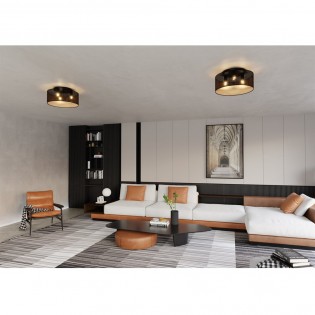 Plafonnier Martin Noir