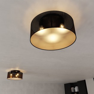Plafonnier Martin Noir