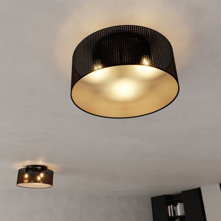 Plafonnier Martin Noir