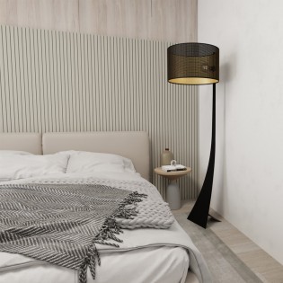 Lampadaire Estela Noir