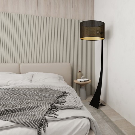 Lampadaire Estela Noir