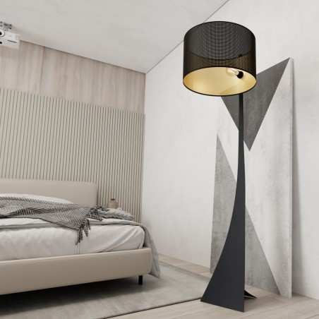 Lampadaire Estela Noir