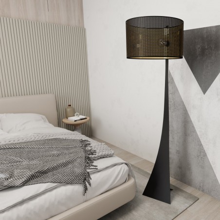 Lampadaire Estela Noir