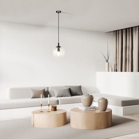 Lampe de plafond Sagan Transparent