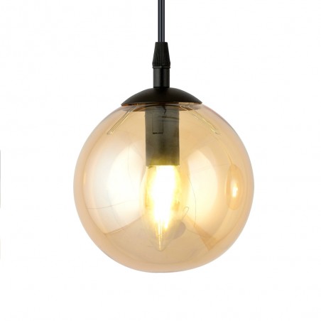 Lampe de plafond Sagan Ambre