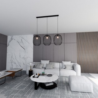 Lampe de suspension Cerpera (3 lumieres)