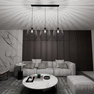Lampe de suspension Cerpera (3 lumieres)