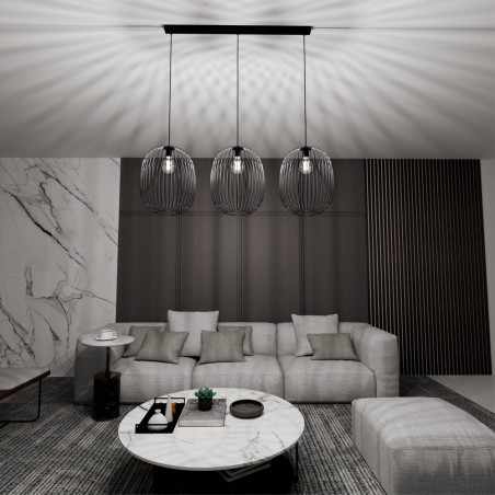 Lampe de suspension Cerpera (3 lumieres)