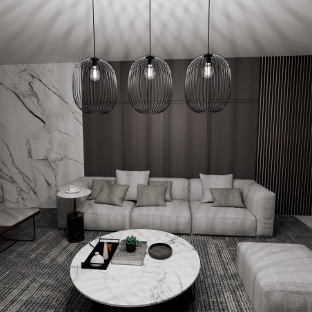 Lampe de suspension Cerpera (3 lumieres)