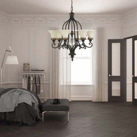 Lustre Drawing (6 Lumieres)