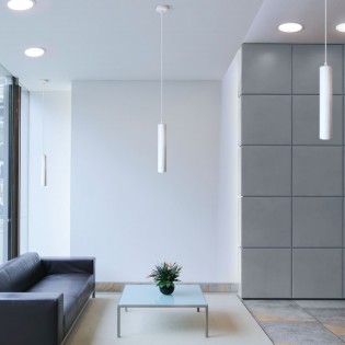Lampe de plafond Linde Blanc