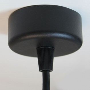 Lampe de plafond Linde Noir